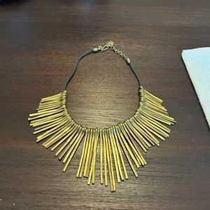 Anthropologie gold necklace